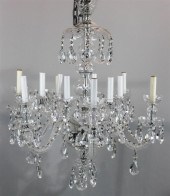 GEORGE III STYLE CUT GLASS TWE