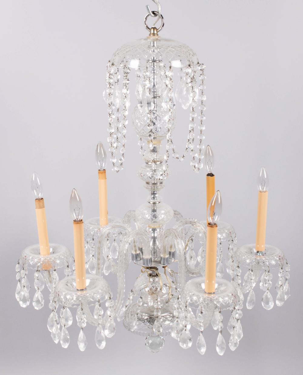 GEORGE III STYLE CUT GLASS
