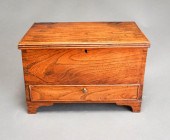 GEORGE III STYLE ELMWOOD MINIA