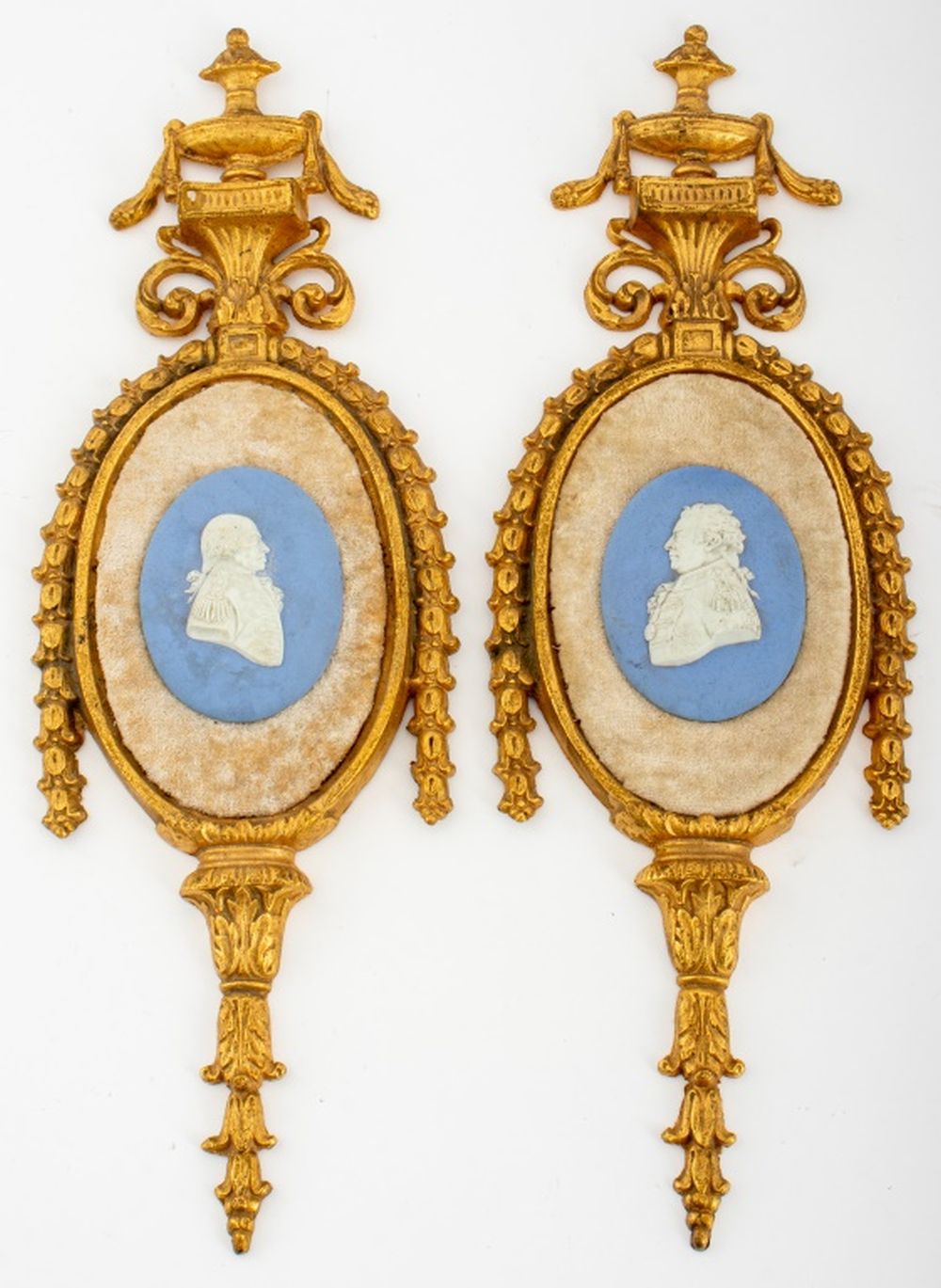 GEORGE III STYLE GILT BRONZE &