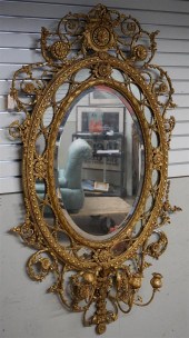 GEORGE III STYLE GILT GESSO TH