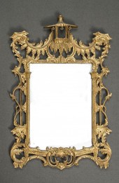 GEORGE III STYLE GILTWOOD CHIN