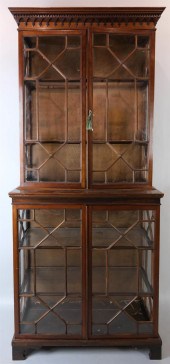 GEORGE III STYLE GLAZED DISPLA