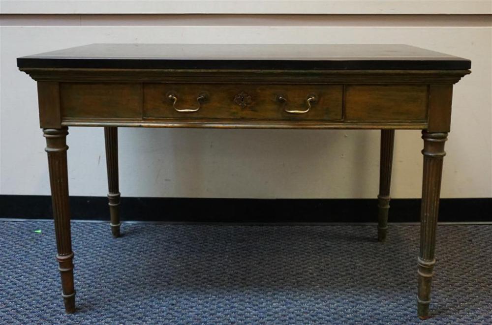 GEORGE III STYLE GREEN STAINED