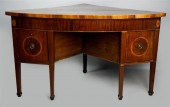 GEORGE III STYLE INLAID AND CR