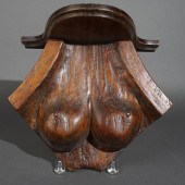 GEORGE III STYLE INLAID ASH ER