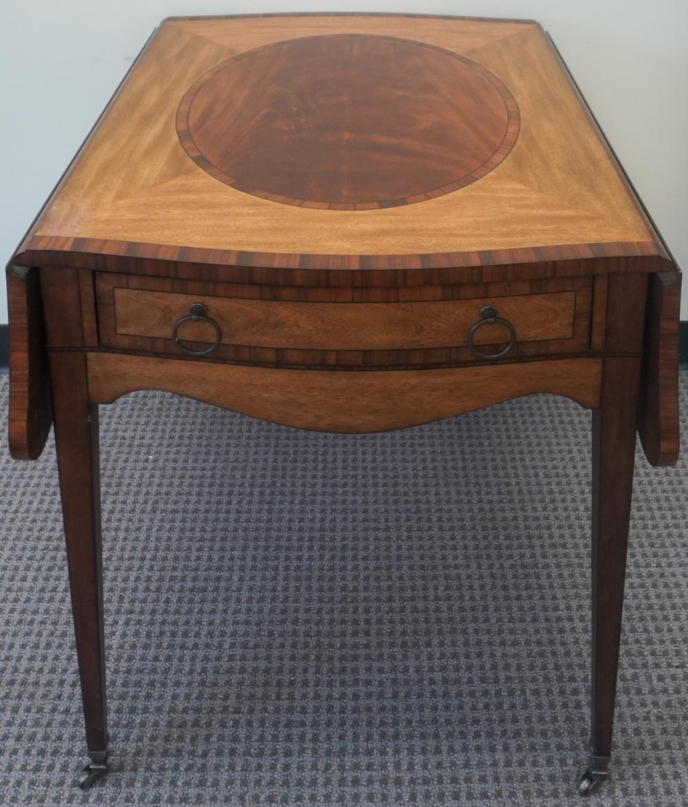 GEORGE III STYLE INLAID MAHOGANY
