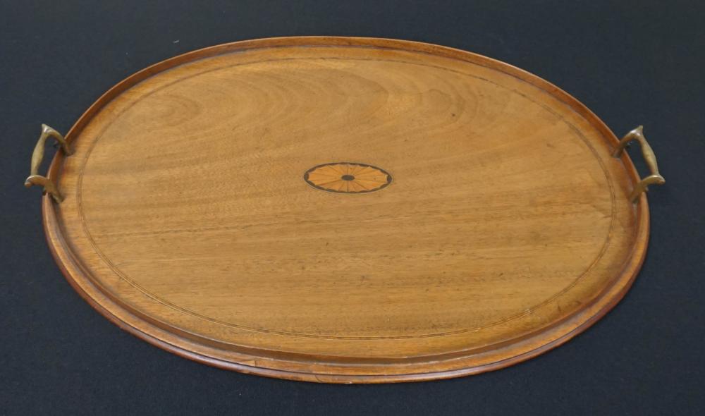GEORGE III STYLE INLAID MAHOGANY