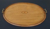 GEORGE III STYLE INLAID MAHOGA