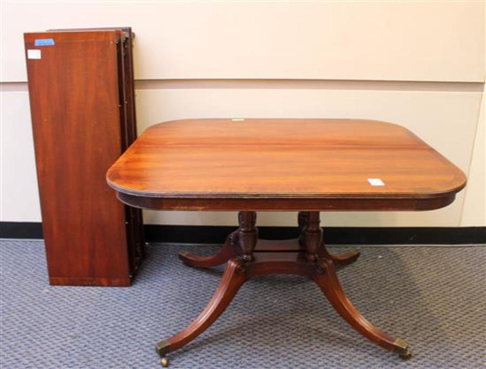 GEORGE III STYLE INLAID MAHOGANY