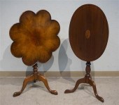 GEORGE III STYLE INLAID MAHOGA