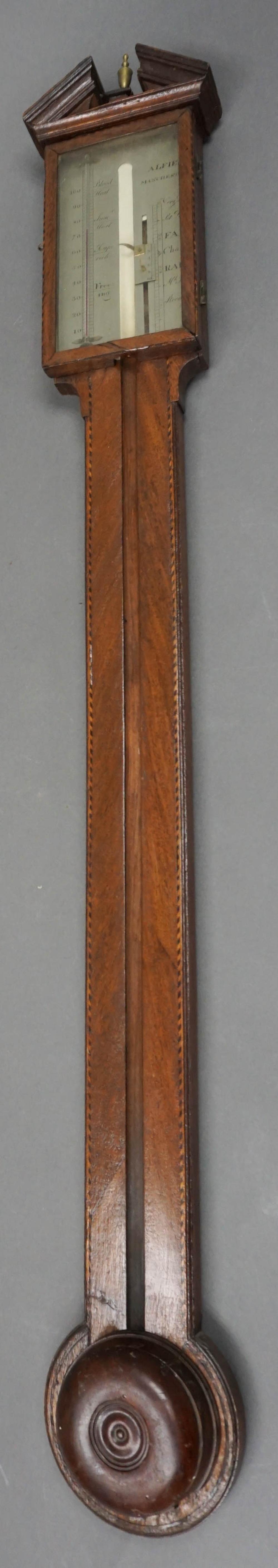 GEORGE III STYLE INLAID MAHOGANY