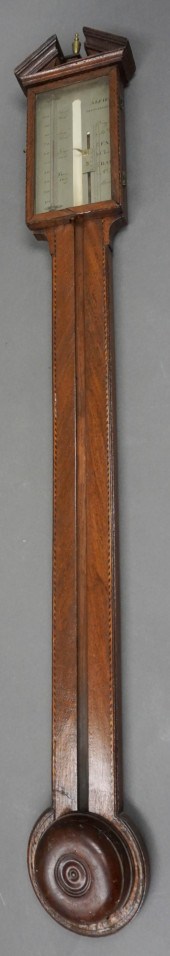 GEORGE III STYLE INLAID MAHOGA