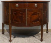 GEORGE III STYLE INLAID MAHOGA