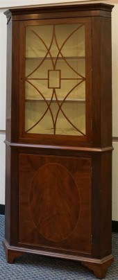 GEORGE III STYLE INLAID MAHOGA