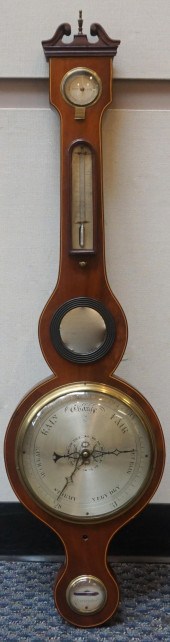 GEORGE III STYLE INLAID MAHOGA