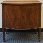 GEORGE III STYLE INLAID MAHOGA