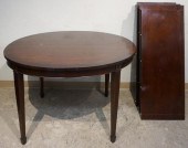 GEORGE III STYLE INLAID MAHOGA