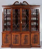 GEORGE III STYLE INLAID MAHOGA