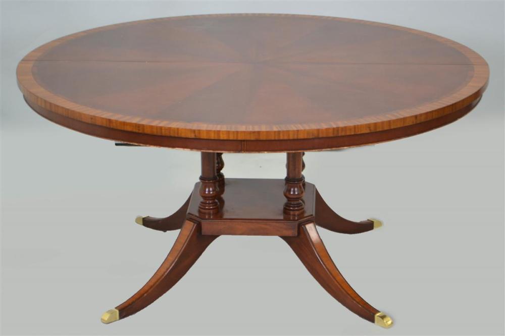 GEORGE III STYLE INLAID MAHOGANY
