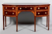 GEORGE III STYLE INLAID MAHOGA