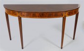GEORGE III STYLE INLAID MAHOGA