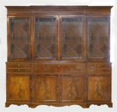 GEORGE III STYLE INLAID MAHOGA