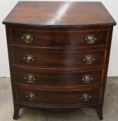 GEORGE III STYLE INLAID MAHOGA