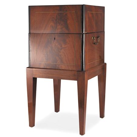 George III Style Inlaid Mahogany