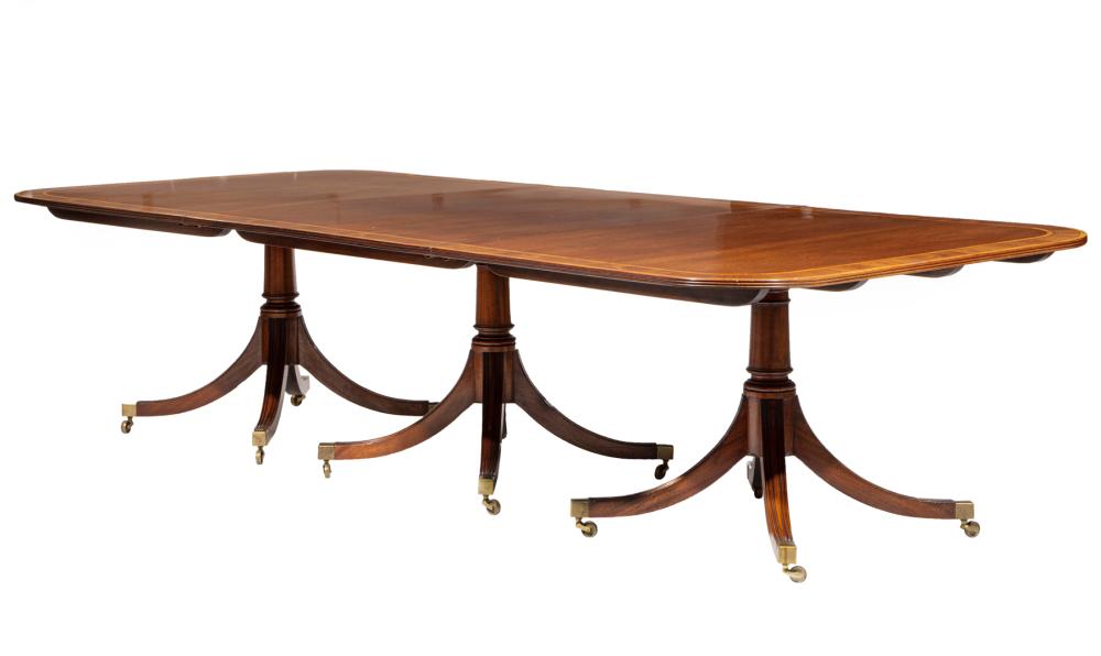 GEORGE III-STYLE INLAID MAHOGANY