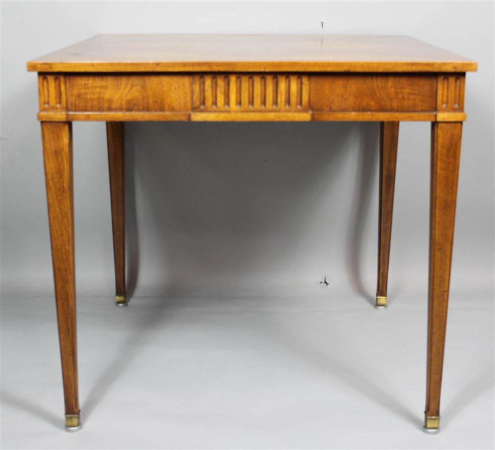 GEORGE III STYLE INLAID WALNUT