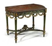 George III style japanned, pai