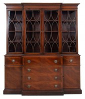 GEORGE III STYLE LIBRARY BOOKC