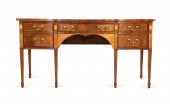 GEORGE III STYLE MAHOGANY & SA