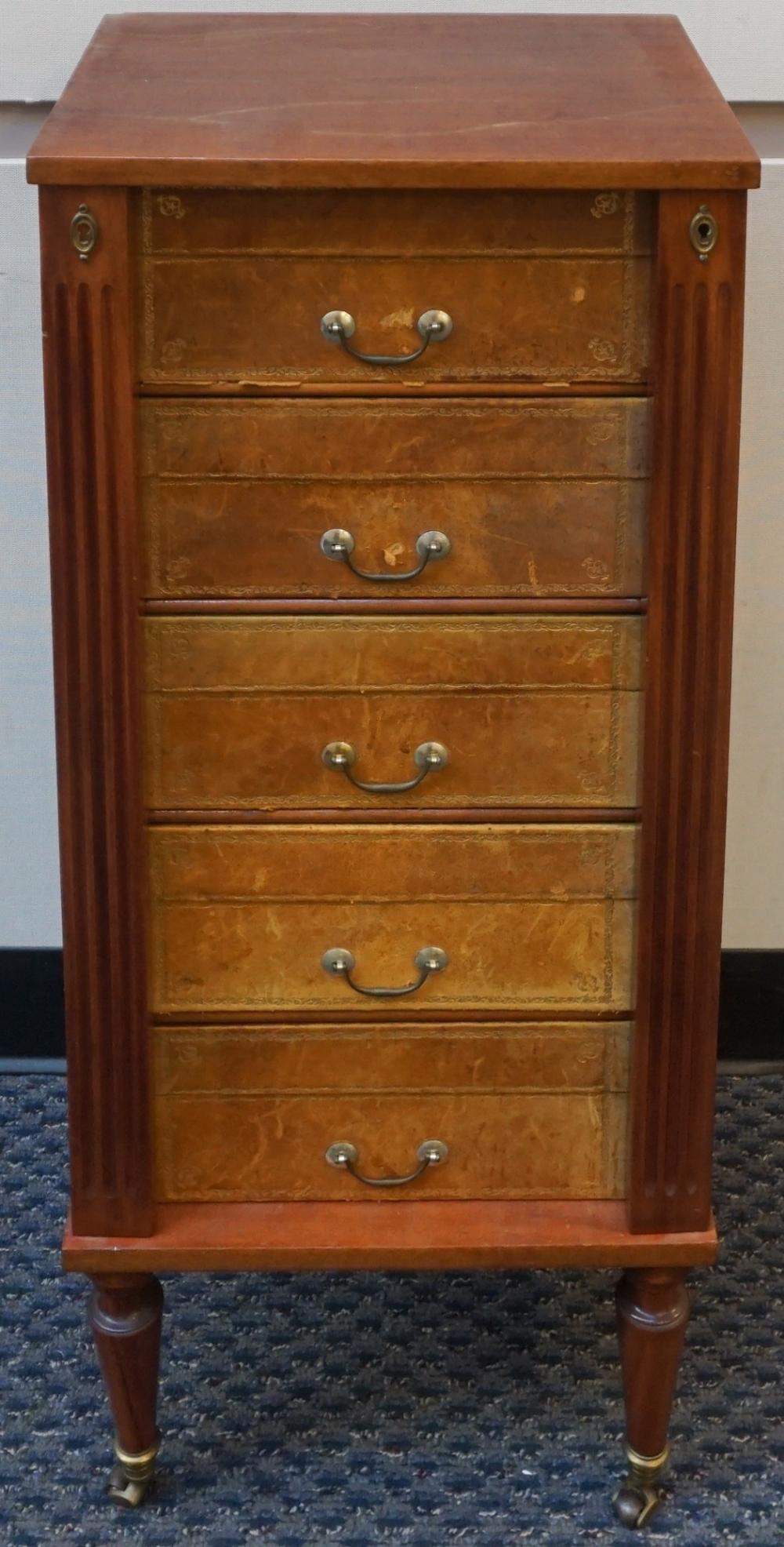 GEORGE III STYLE MAHOGANY AND