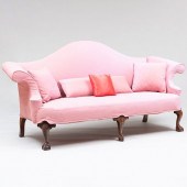 GEORGE III STYLE MAHOGANY AND