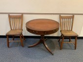 GEORGE III STYLE MAHOGANY AND