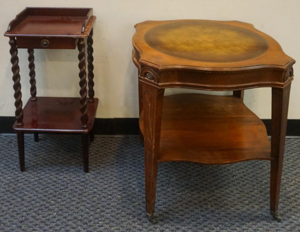 GEORGE III STYLE MAHOGANY AND