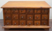 GEORGE III STYLE MAHOGANY APOT