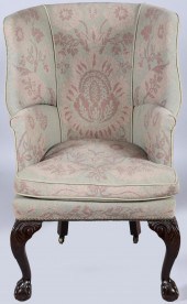 GEORGE III STYLE MAHOGANY BARR