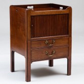 GEORGE III STYLE MAHOGANY BEDS