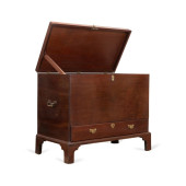 GEORGE III STYLE MAHOGANY BLAN