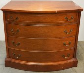 GEORGE III STYLE MAHOGANY BOW