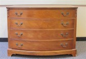 GEORGE III STYLE MAHOGANY BOW-