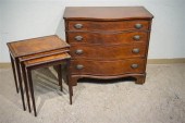 GEORGE III STYLE MAHOGANY BOW-