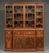 GEORGE III STYLE MAHOGANY BREA
