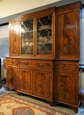 GEORGE III STYLE MAHOGANY BURE