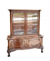 GEORGE III STYLE MAHOGANY CABI