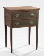 George III-Style Mahogany Chai