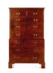 George III style mahogany ches